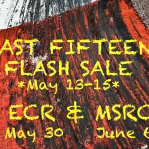 May 30 & June 6, 2026 @ ECR & MSRC "FAST FIFTEEN*FLASH SALE" DOUBLE THE TRACK for LE$$